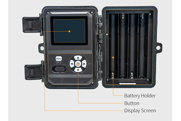Is the shell material and design of the mini wildlife scouting cam durable enough to withstand potential damage from wildlife and the natural environment?