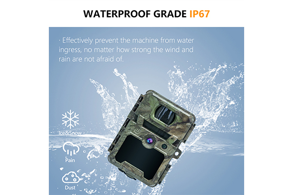 Does the mini wildlife scouting cam's wireless real-time transmission technology support remote viewing of footage, eliminating the need to frequently access the device to retrieve data?